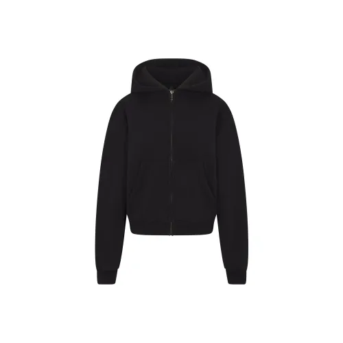 SKIMS FW24 Vintage Fleece ZIP UP Hoodie Sweatshirt Women's WASHED ONYX WASHED AGATE SKIMS FW24 Винтаж Флис ZIP UP Толстовка Свитшот Женские Промытый Оникс Промытый Агат