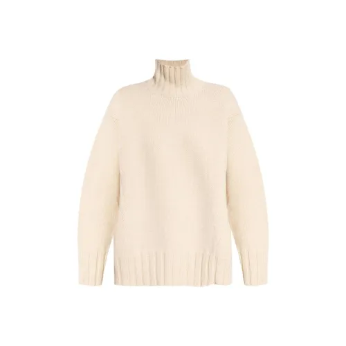 JIL SANDER Светло-бежевый Женские кашемировые свитеры