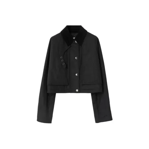 Burberry Куртки и Пальто Женские Черные