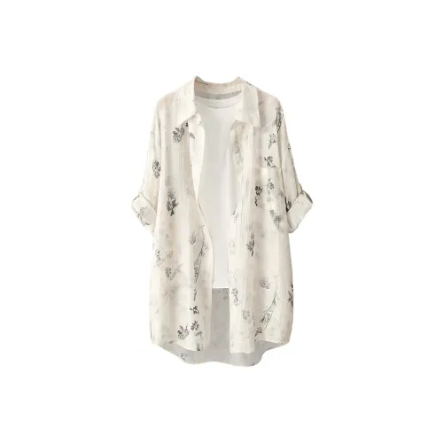 Cypress House Темно-серый Вереск Женские Рубашки