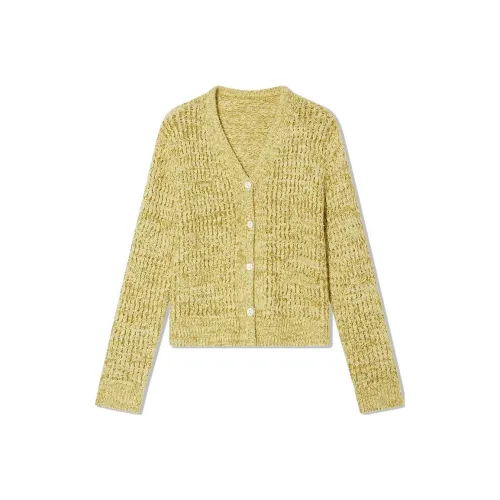 COVERINS Трикотаж Женский Светло-Желтый Зеленый