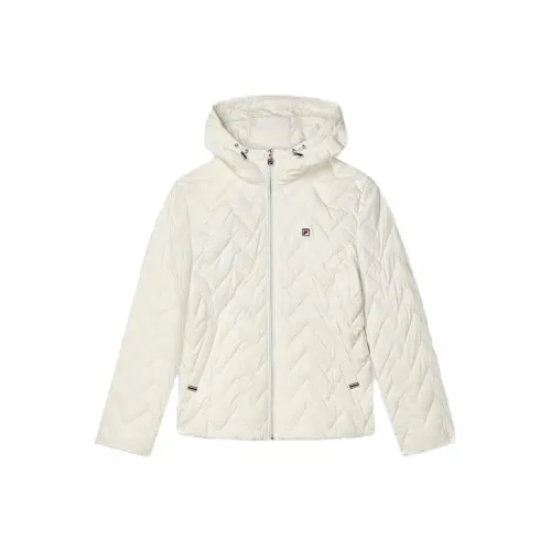 FILA Паровой белый Женские пуховики