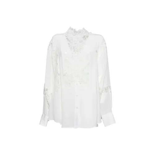 ERMANNO SCERVINO SS24 Рубашка Женская Белая