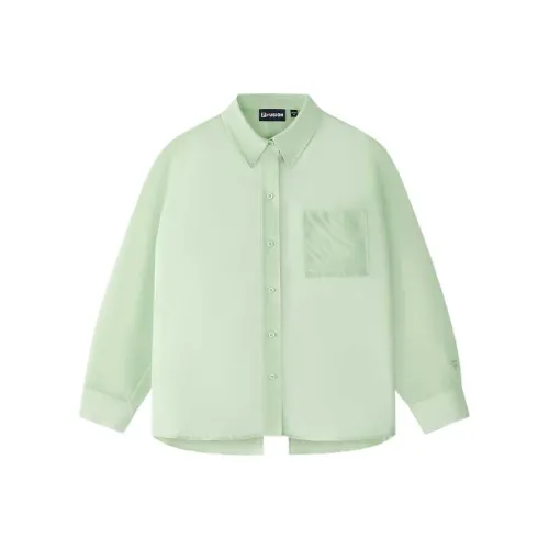 FILA FUSION FOB Series SS25 Рубашка Женская Светло-Зеленая