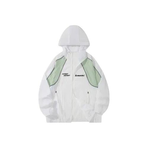 Kawasaki Дышащий Быстросохнущий Охлаждающий Super Light Одежда с защитой от солнца Унисекс