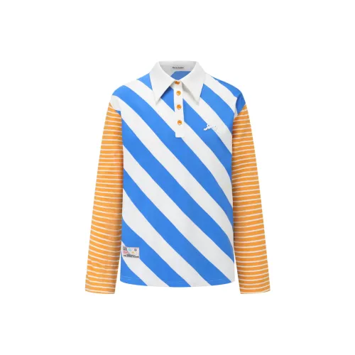 Alexia Sandra Поло Женское Желто-Синий