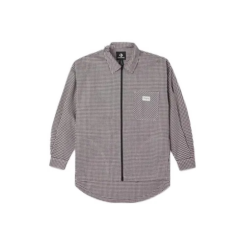 Конверс Куртка Женская Черная Коричневая