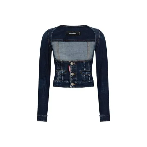 DSQUARED 2 Куртки и Пальто Женские Синие