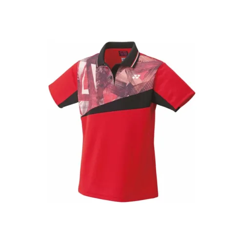 YONEX Красный Женские Поло