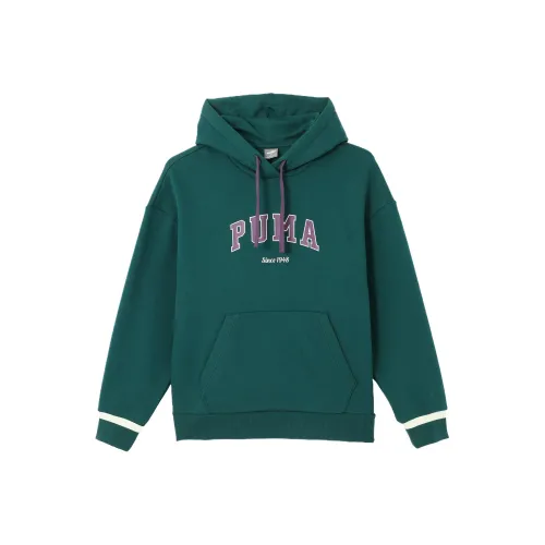 PUMA Hoodie VARSITY 2,0 Hoodie Женский Зеленый