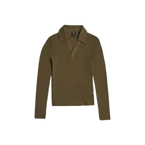 г Звезда RAW Поло Женские Зеленый