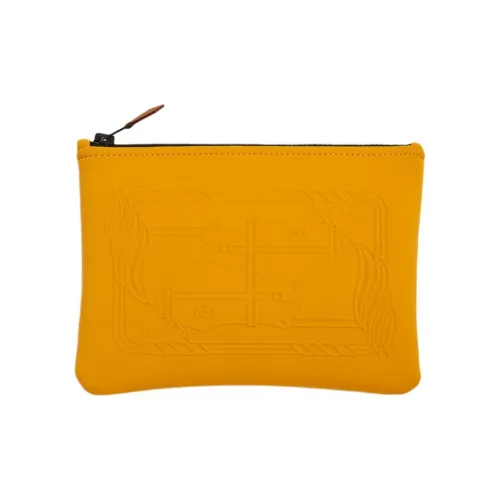 HERMES Neobain Полиамид Хлопок Хранение Трубы Женские Подсолнечный Желтый