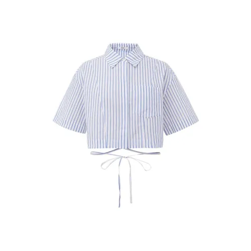 D'zzit Синий Женские Рубашки