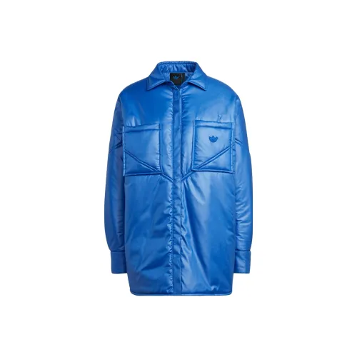 Adidas Originals Куртка Женская Королевский Синий