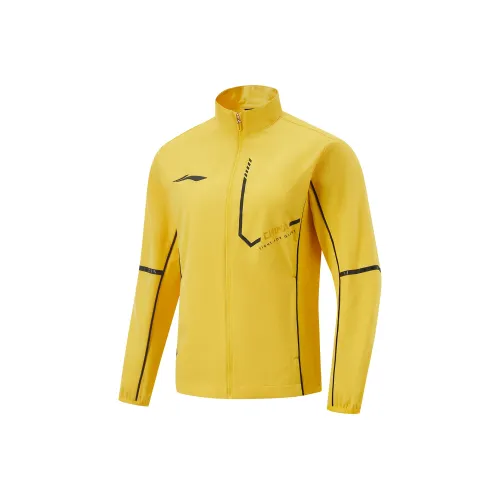 LINING Table Tennis Series Bright Yellow Женские Куртки