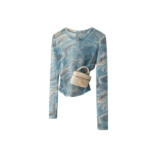 Cypress House T-Shirt Женская Синяя