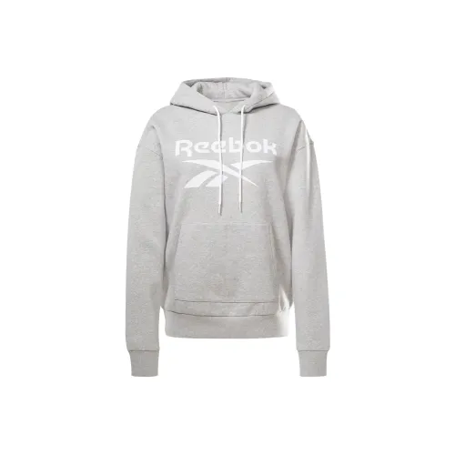 Reebok IDENTITY BL Флис Толстовка Женская Серого цвета