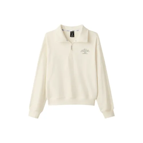 Skechers Mountain and Wild Outdoor Series Толстовка Женская Яичный Белый Цвет