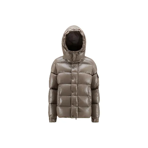 Moncler Пуховик Зимний Женский Коричневый