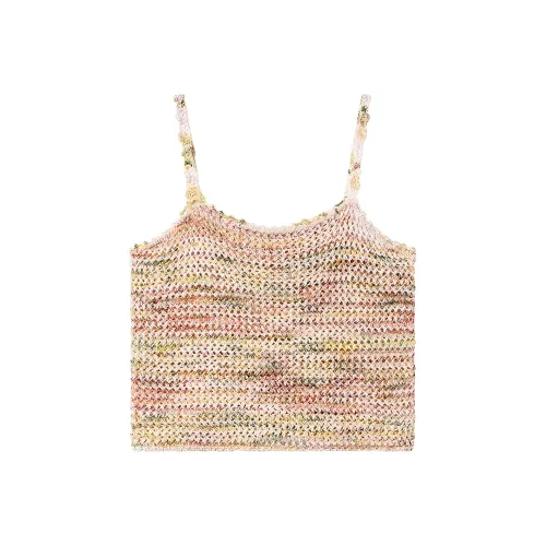 Miss Sixty Топ на бретелях Женский Оранжевый