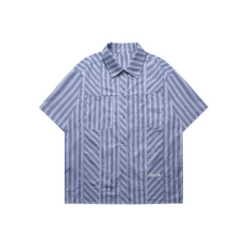 YPUT Синий Унисекс Рубашки