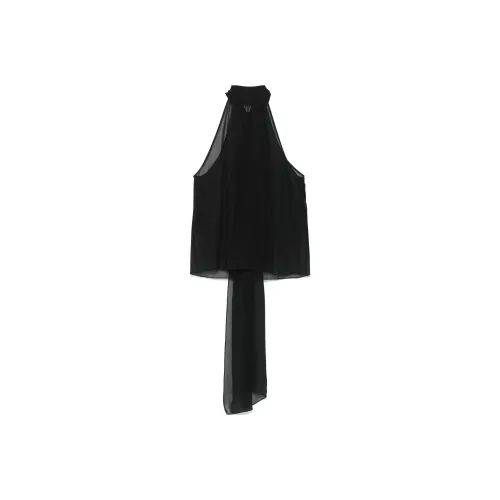 TOM FORD FW24 Топ на бретелях Женский Черный