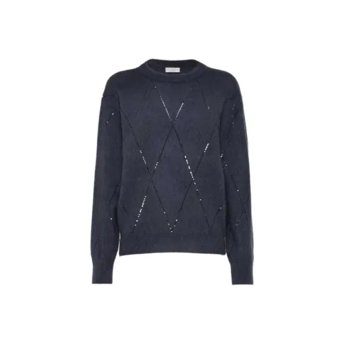 BRUNELLO CUCINELLI FW24 Трикотаж Женский Черный