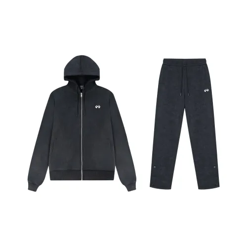 JIANWANG Повседневная спортивная одежда Унисекс Черный