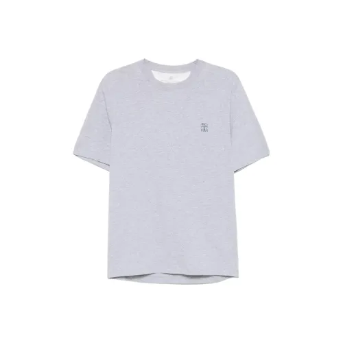 BRUNELLO CUCINELLI Рубашка Мужская Фотиния Серый