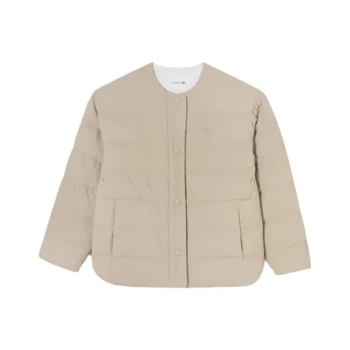 LACOSTE Пуховик Женский Хаки