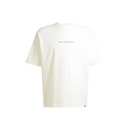 Adidas Sportswear T-Shirt Мужская Белый Мрамор