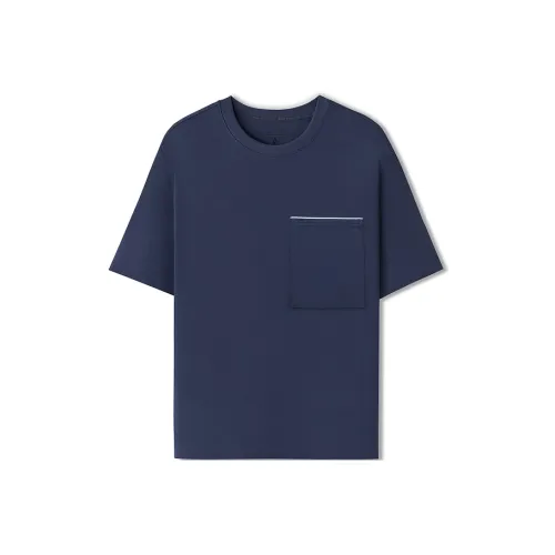 Skechers T-Shirt Мужской CAPTAIN Синий 01KA