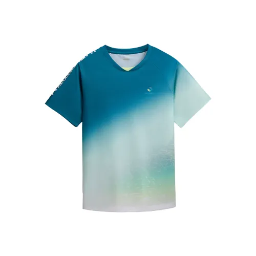 Kawasaki Contest Series T Рубашка Мужская Градиент Зеленый