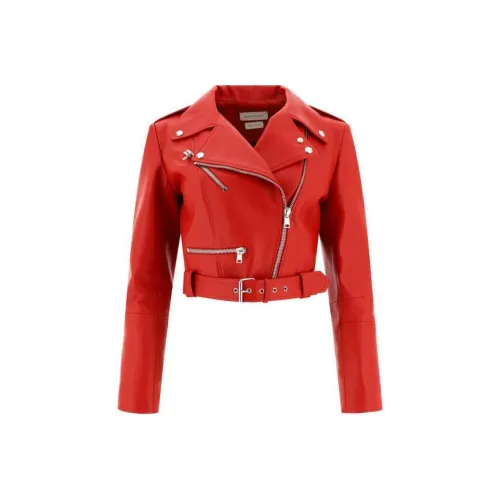 Alexander McQueen Куртки и Пальто Женские Красные