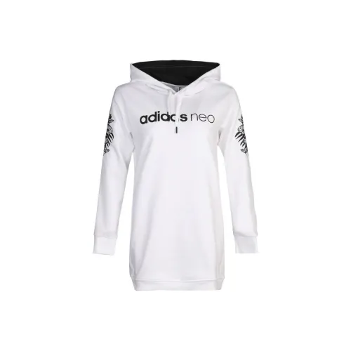 ADIDAS NEO OS EMBRD HDY Свитшот Женский Белый