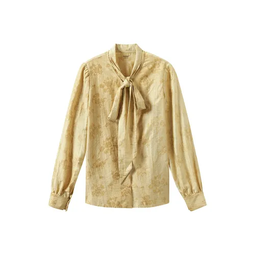 Inman Желтые Женские Рубашки