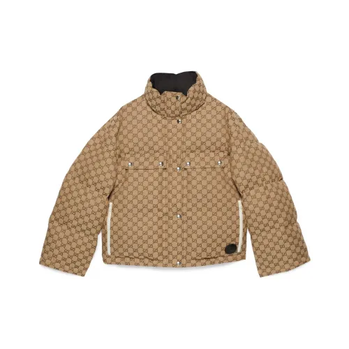 GUCCI Пуховик Женские CAMEL