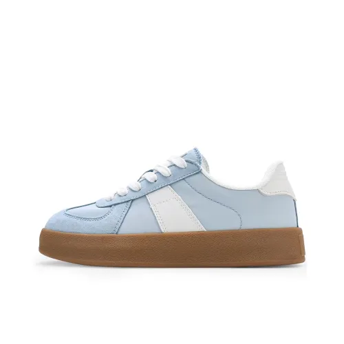 GLO BULL Немецкие армейские кроссовки Low Top Светло-голубой Белый Женские
