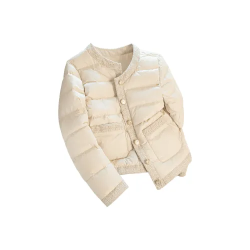 SIBAISHE Пуховик Женский Бежевый