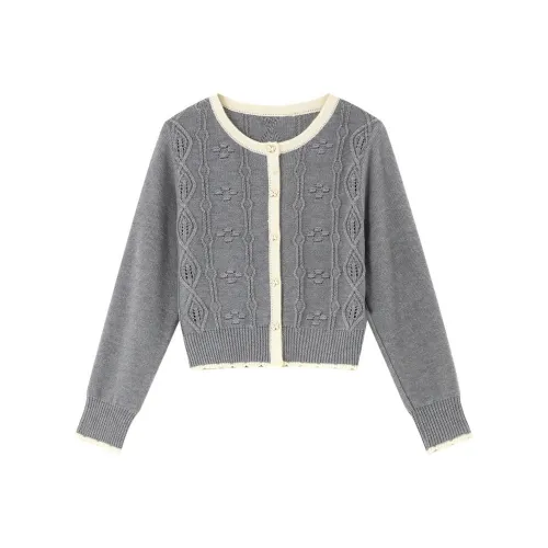 VIMLY Серый Женский Трикотаж