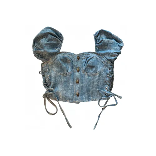 SONDR Небесно-голубые Женские Рубашки