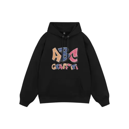 ZUOLANGGENU Толстовка Унисекс Черный