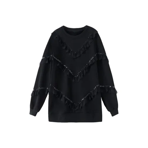 Mapping Свитшот Женские Черный