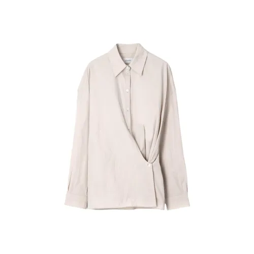Lemaire Рубашка Женская Светлый Умбра