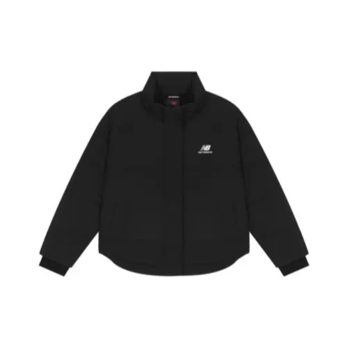 New Balance совместный бренд Пуховик Женские Черный