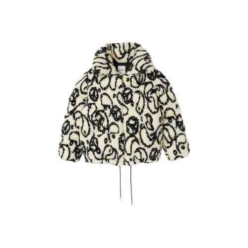 Sandro Пуховик Женский Бежевый