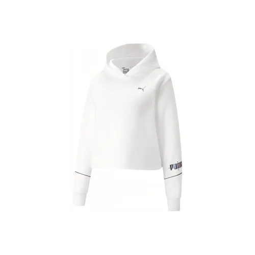 PUMA Белый Женские Свитшоты