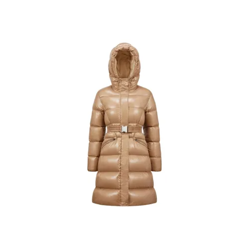 Moncler Bellevue Series Пуховик Женские Коричневый
