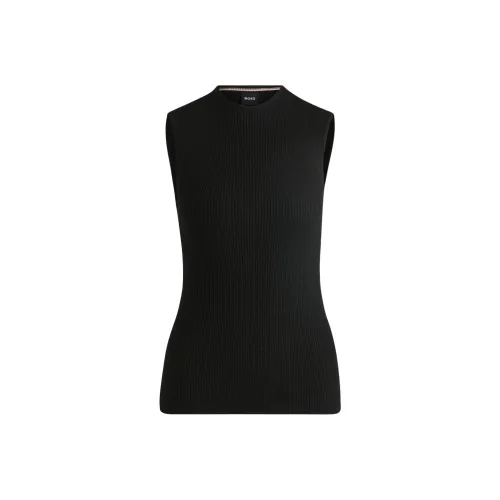HUGO BOSS Черный Женский Трикотаж