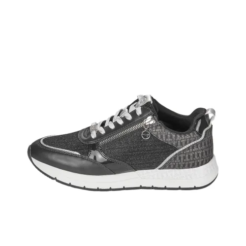 Tamaris Низкий топ Повседневная обувь Женская Черный